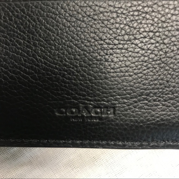 Men’s COACH wallet- Black - Picture 4 of 4